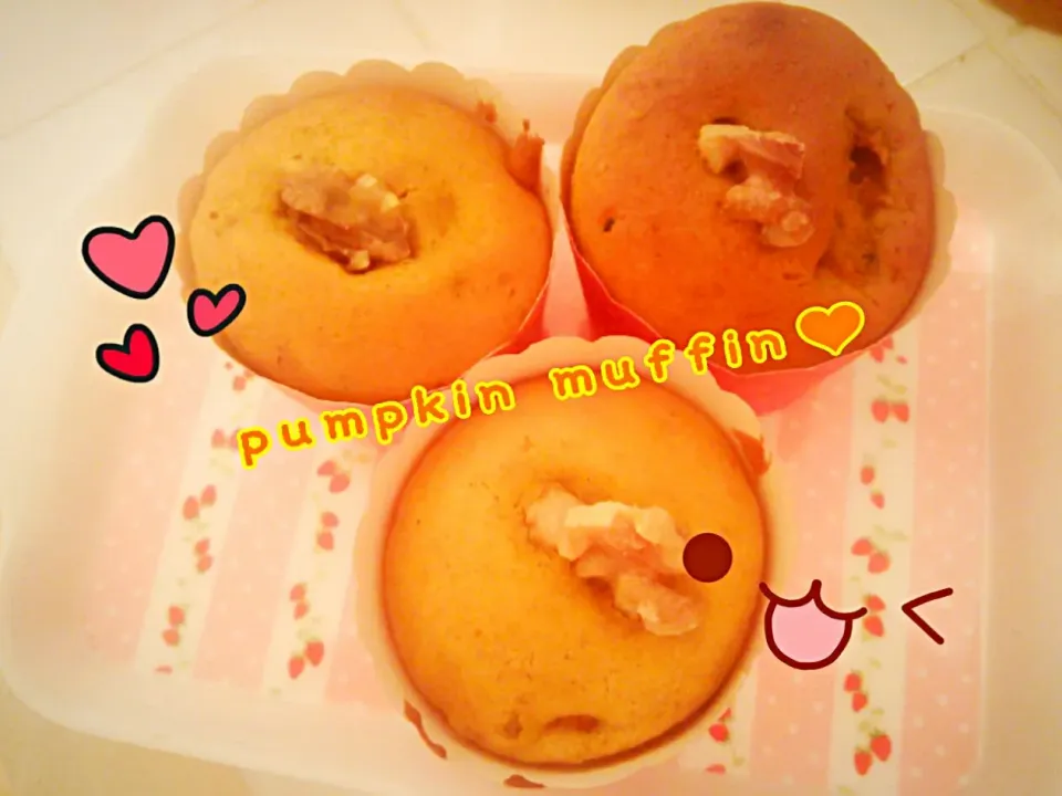 pumpkin muffin|Tomokoさん