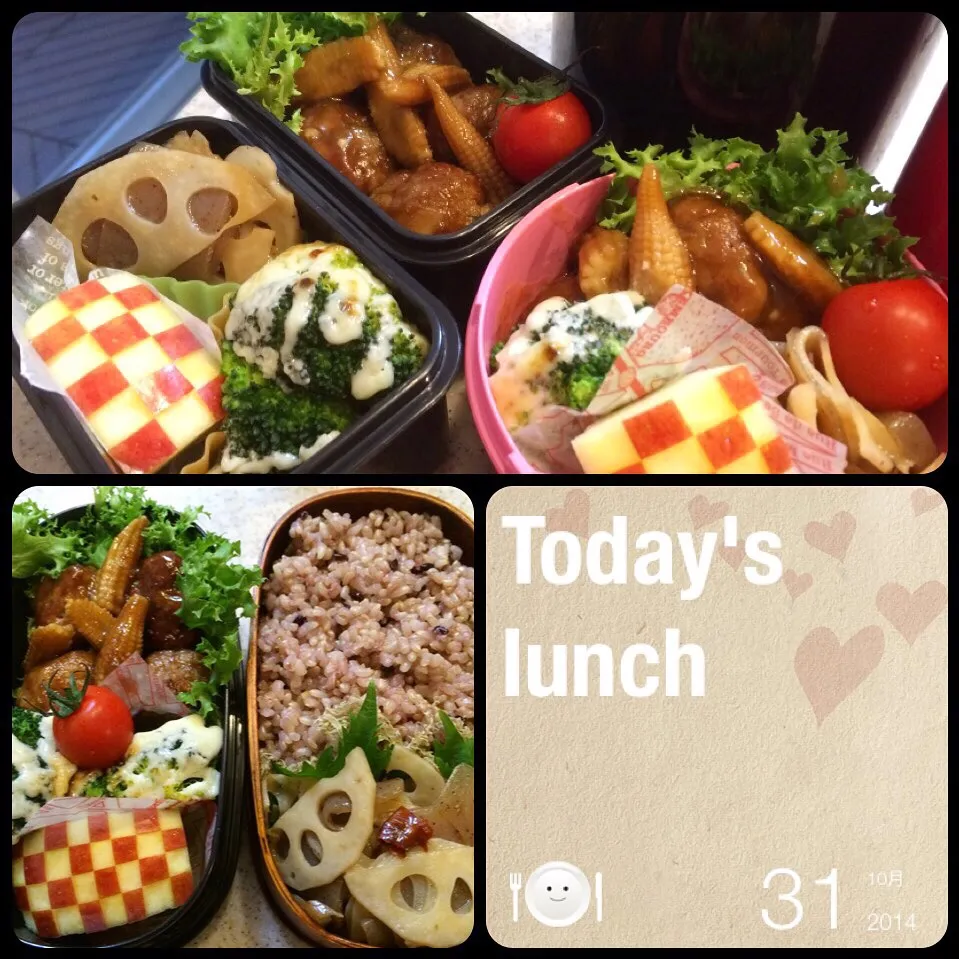 Snapdishの料理写真:10/31 今日のお弁当|naoさん