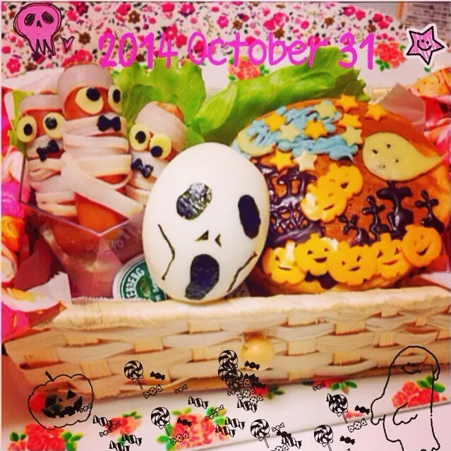 ♥︎Trick or Treat Lunch Box ♥︎|Haz Haz ♡さん