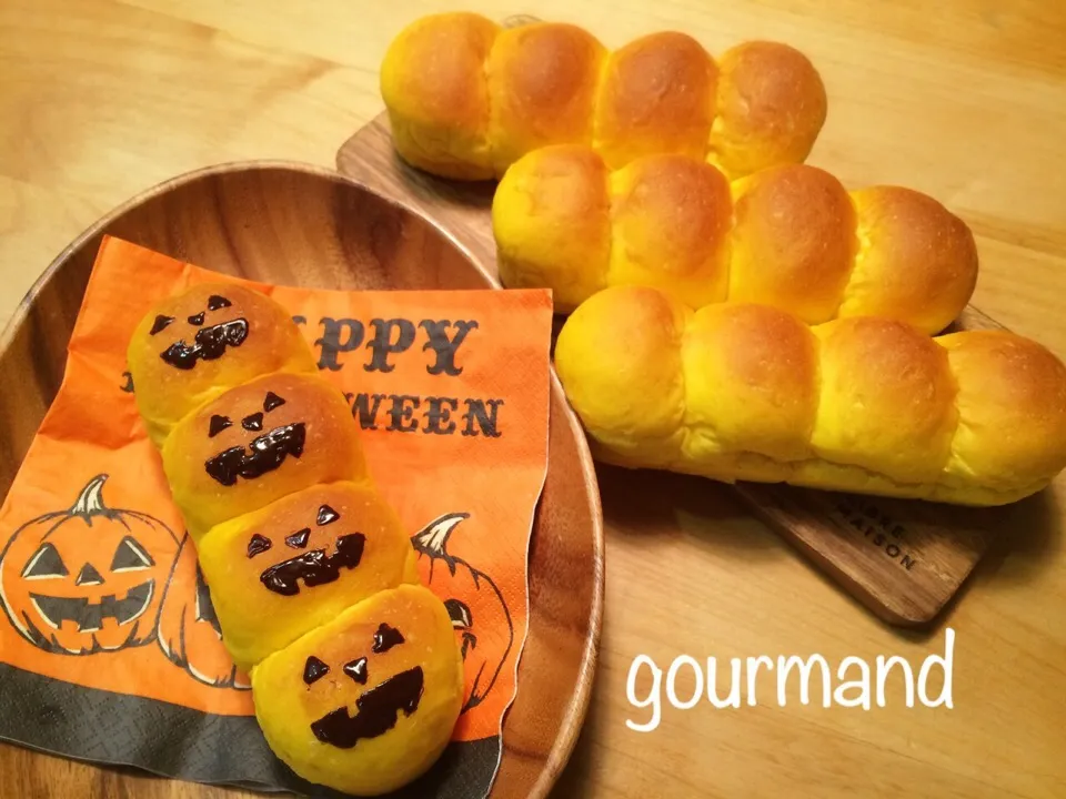 Snapdishの料理写真:🎃ミルクパン👻|プーティさん