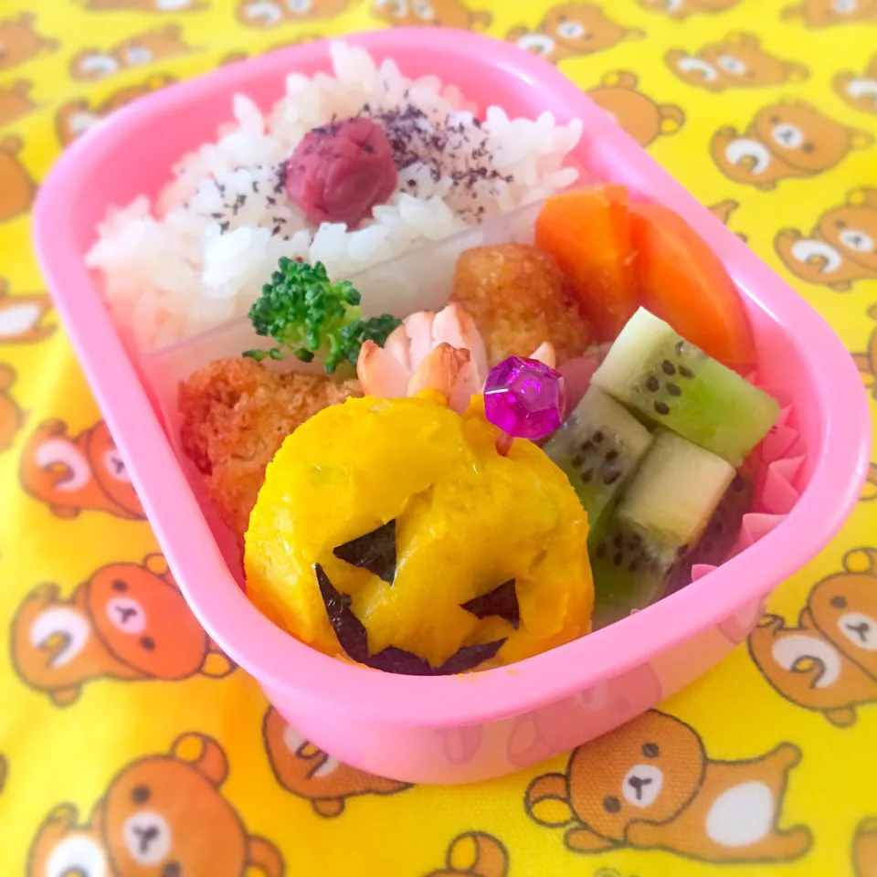 Snapdishの料理写真:10月31日 幼稚園お弁当|naokoさん