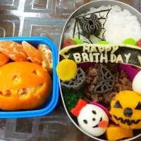 Snapdishの料理写真:Happy Halloween birthday for my son|Yulia Haradaさん