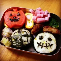 むすこハロウィン弁当|こきみさん