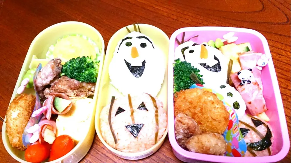 10/31 Halloween lunch #お弁当 #ランチ #遠足 #オラフ #ハロウィン|タップダンスシチーさん