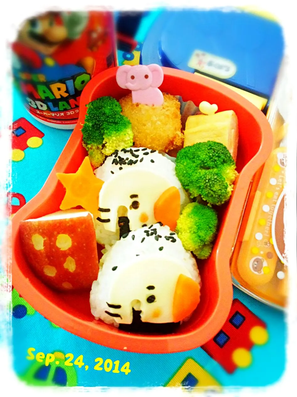 elephant bento|RikaEmakAkbarKhawlaさん