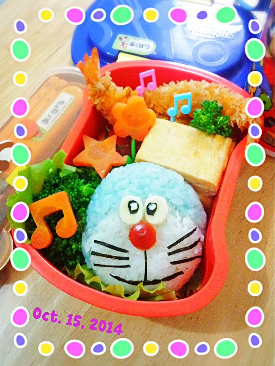 Doraemon bento|RikaEmakAkbarKhawlaさん