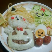 Snapdishの料理写真:ハロウィンごはん|Chieさん