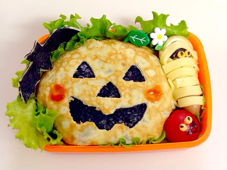 息子の幼稚園最後のハロウィン弁当|ちこぱんさん