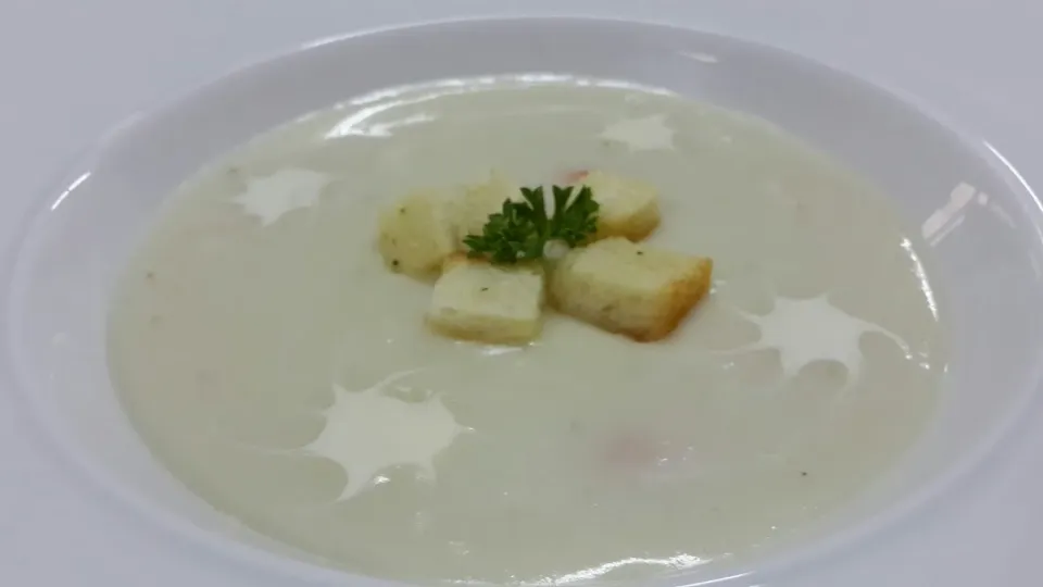 potato and corn soup|David Kristiantoさん