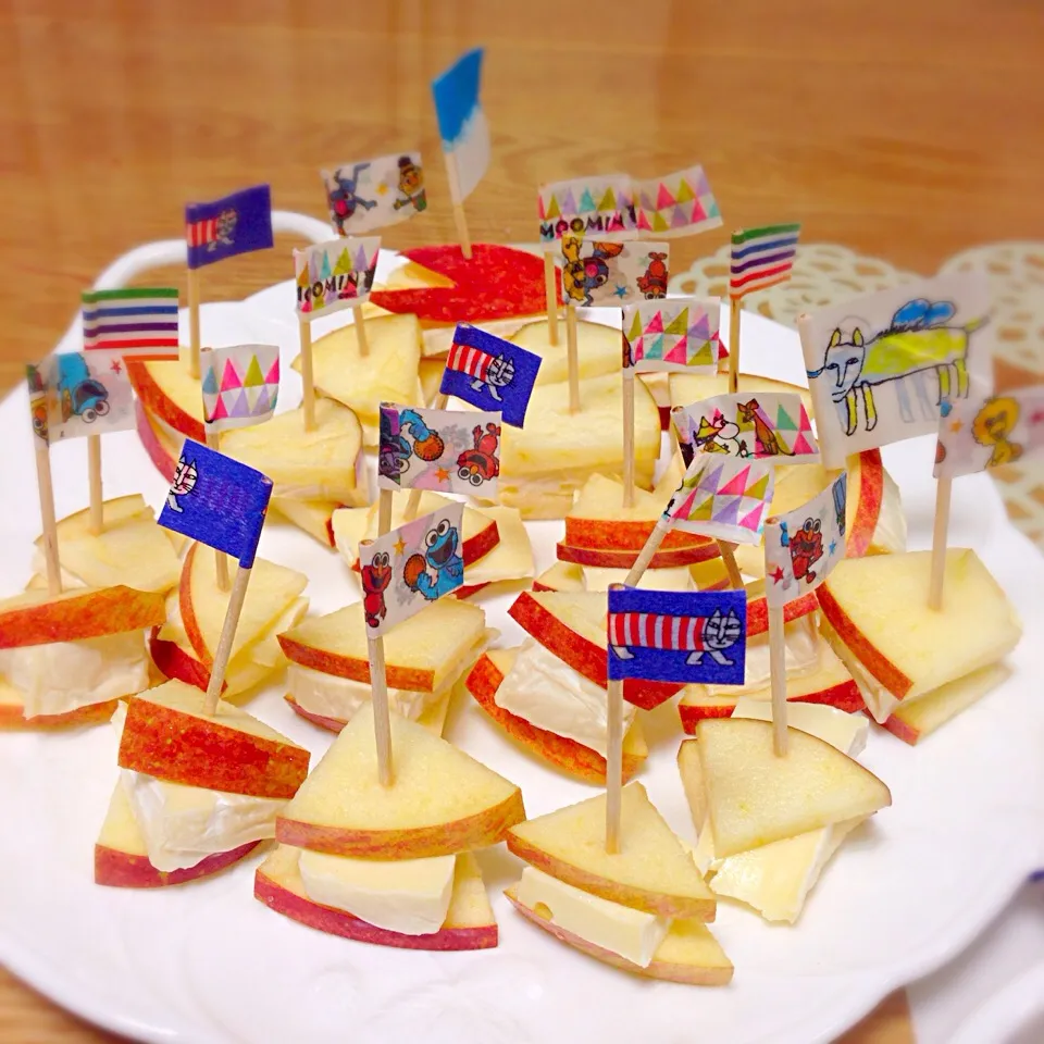 りんごとカマンベール|2boy mamさん