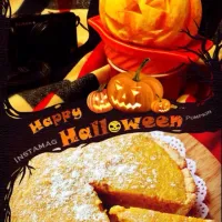 Snapdishの料理写真:🎃👻南瓜派&南瓜灯|Shakieさん