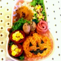 ハロウィンの日の遠足弁当|フミオさん