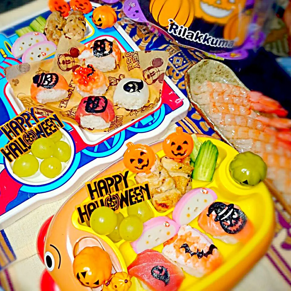 ミホさんの気付けば600投稿。今さらですが、かまこサン、こんな感じでつくってます😅


🎃Halloween🎃だったので、手まり寿司でお子さまプレート󾬆
 #ハロウィン #手まり寿司|Miwaさん