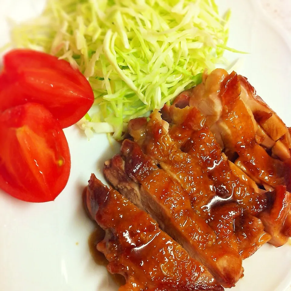 【我が家の定番】鶏もも肉の照焼き💗|Mariさん