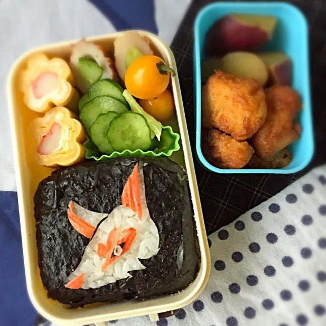 妖怪ウォッチ きゅうび弁当☆|あけみさん