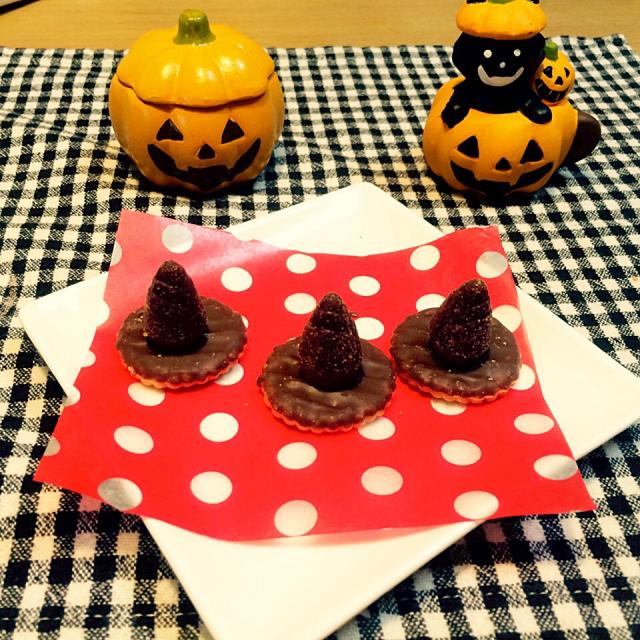 Trick Or Treat アクセントに魔女の帽子 ちょこあや Snapdish スナップディッシュ Id Mungra