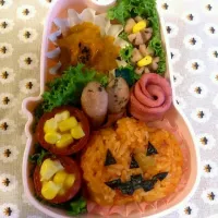 ハロウィンの日の遠足弁当|フミオさん