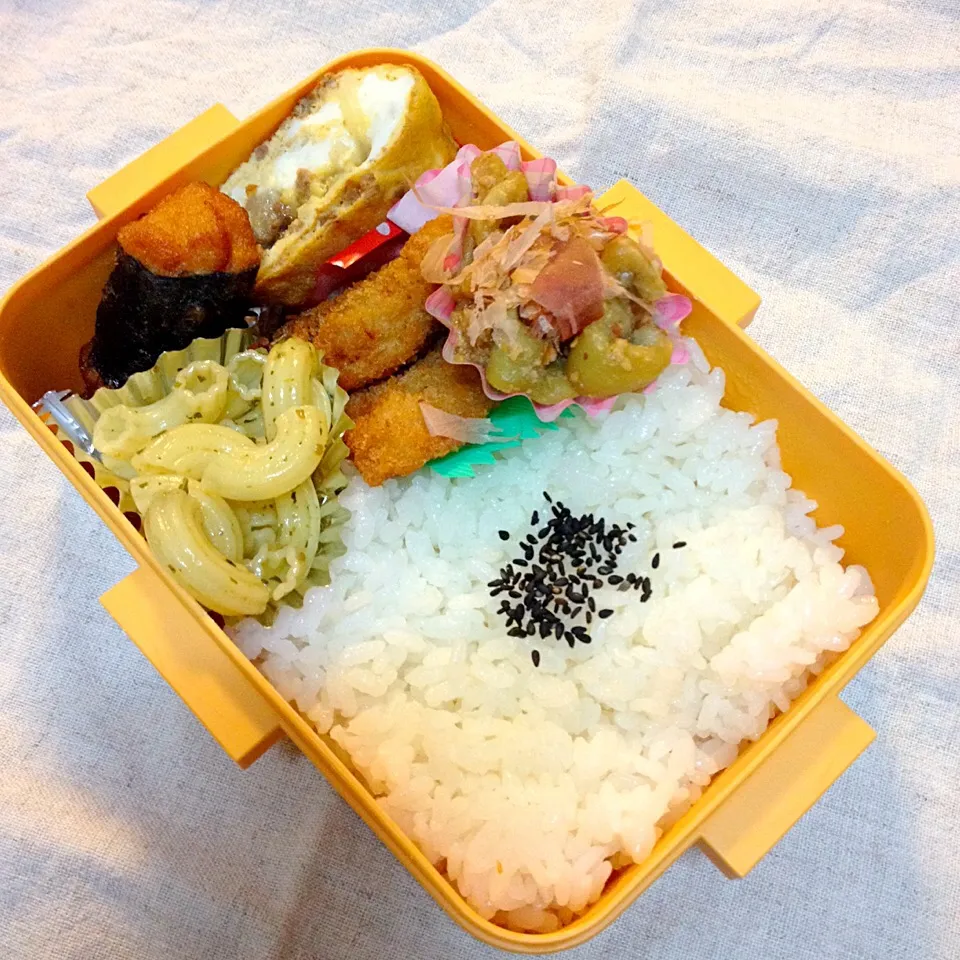 Snapdishの料理写真:中3弁当 10.20.2014|みっちょさん