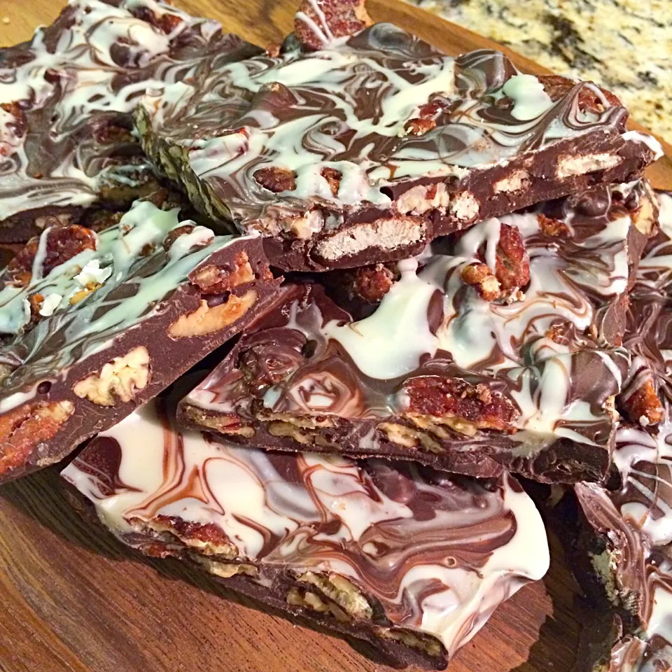 caramelized pecan chocolate bar|Nanaさん