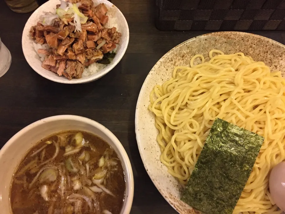 つけ麺と焼豚丼|アクちゃんさん