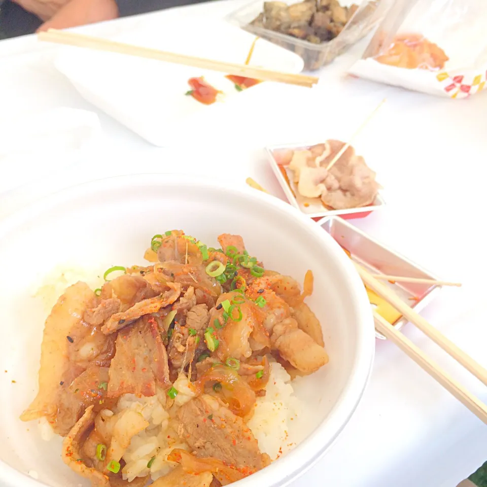 生姜焼き丼|yzさん