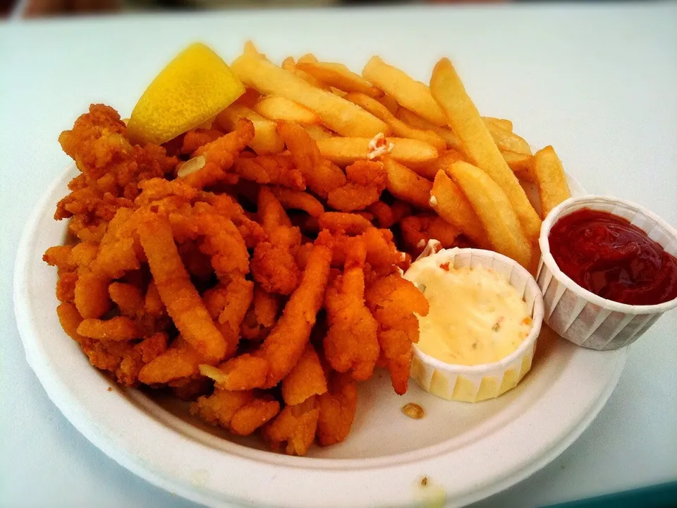 Fried clam & potatoes|erisさん