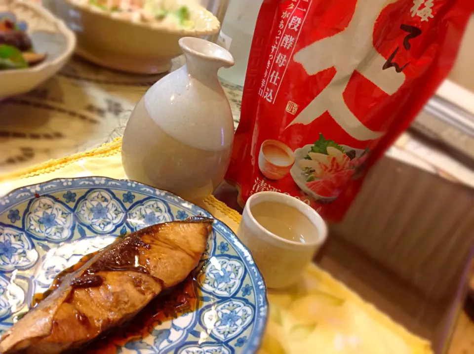 Snapdishの料理写真:天🍶熱燗〜（笑）パウチパック(^^;;|アライさんさん