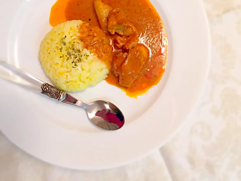 印度の味で、超カンタンバターチキンカレー|りまこさん