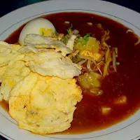 Snapdishの料理写真:mie rebus medan #kulinermalampku|adie mulyadiさん