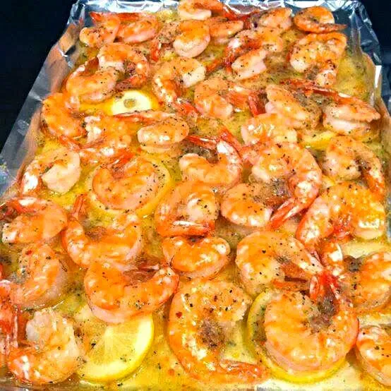 I Cooked 🍤🌊🍤Spicy Lemon Pepper Shrimp 🍤🌊🍤 
 #Seafood #Shellfish|Alisha GodsglamGirl Matthewsさん