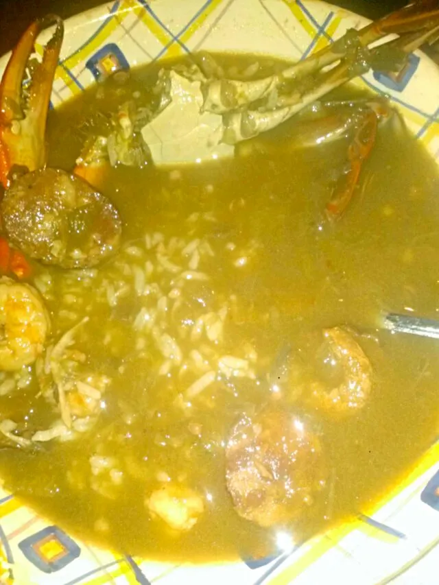 My Seafood Gumbo 😋 😋 😋 Ultimate #ComfortFood I Am ©GumboOfSoul 🅰 💟 Ⓜ|Alisha GodsglamGirl Matthewsさん