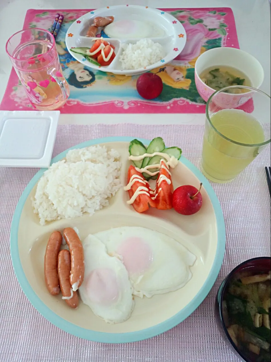 Snapdishの料理写真:日曜の朝ごはん♡11/2|ちび太さん