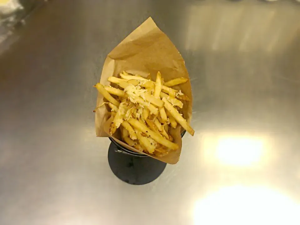 cheese and onion fries|Matthew millerさん