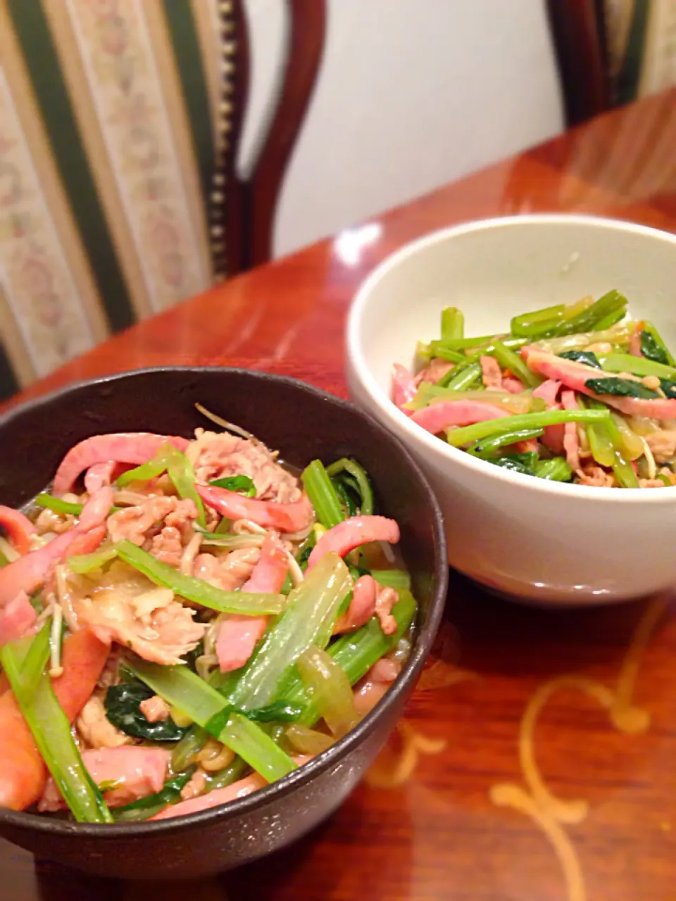 次女とパパの昼ご飯(^^)|ちゃたままさん