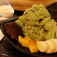 Snapdishの料理写真:Macha Snow Ice|Blinkieさん