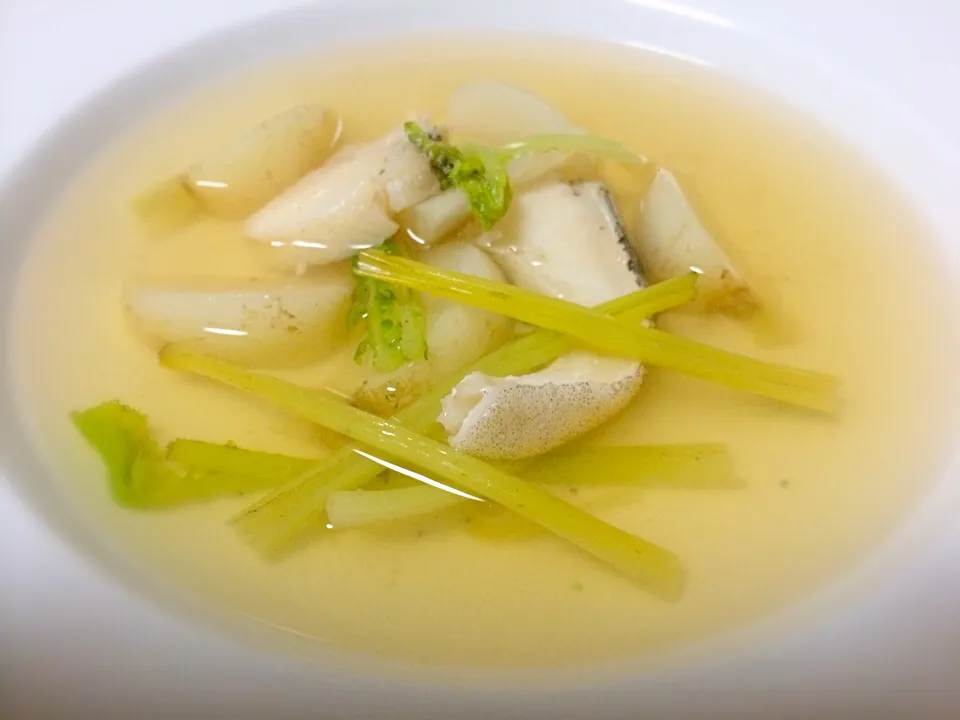 Cod fish&turnip soup|Masakiさん