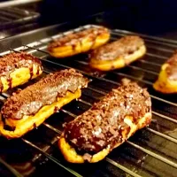 Homemade Chocolate Eclairs stuffed with Vanilla Custard. #eclair #bakeit #sweet #homemade|Joannalyn Tingさん