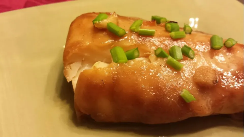 Honey marinated cod with chives|Culinary Kissesさん