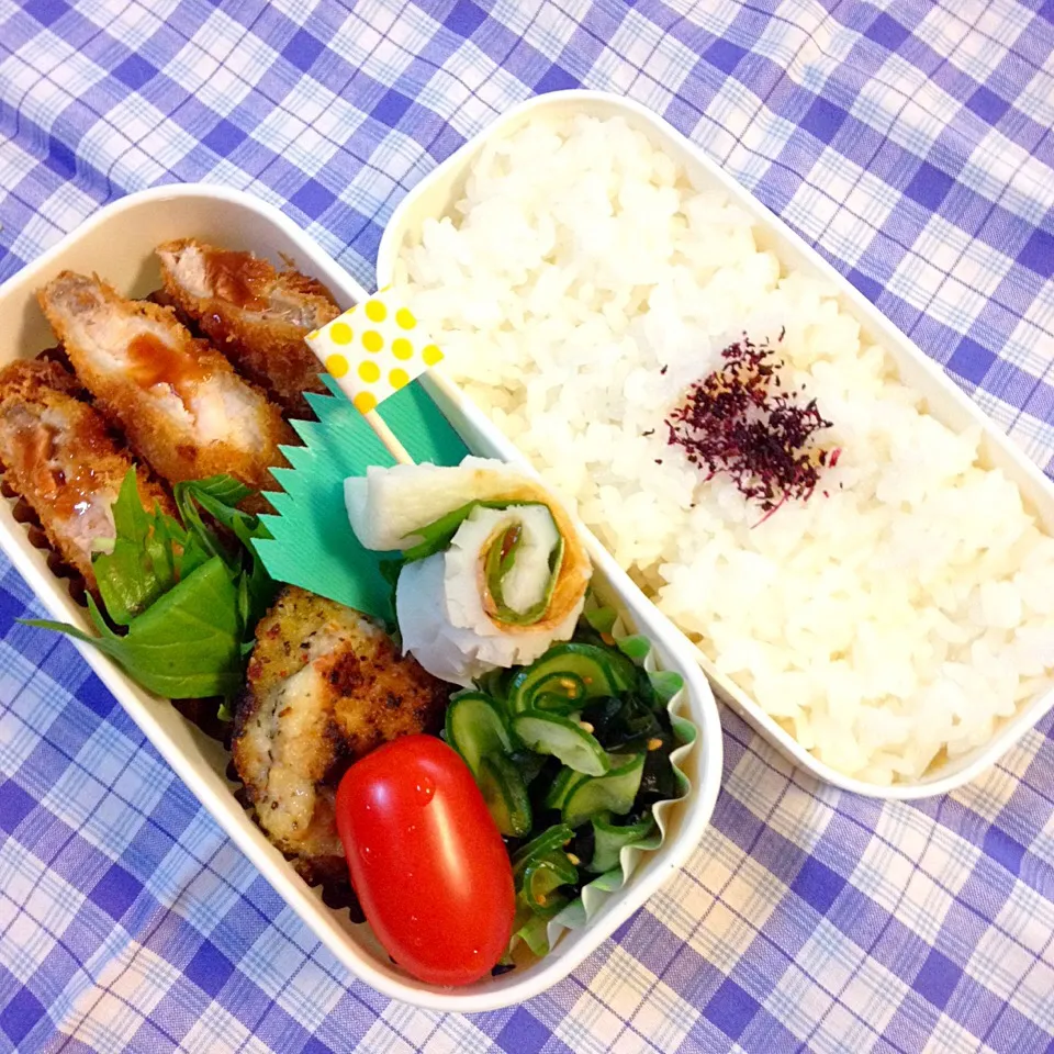 Snapdishの料理写真:旦那弁当 10.29.2014|みっちょさん