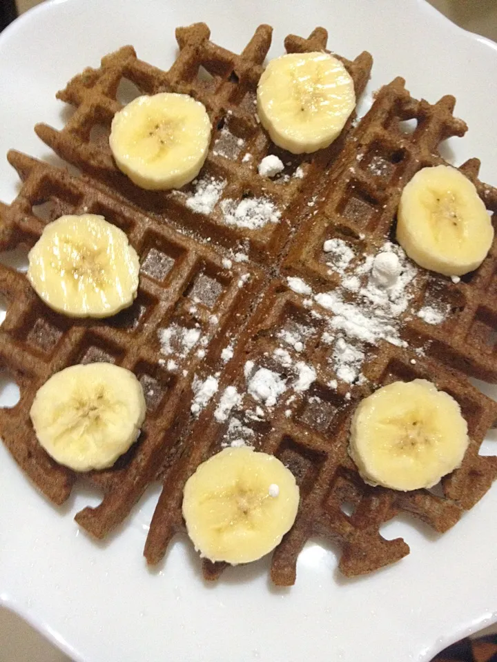 Snapdishの料理写真:Buckwheat waffle|Josie Yipさん