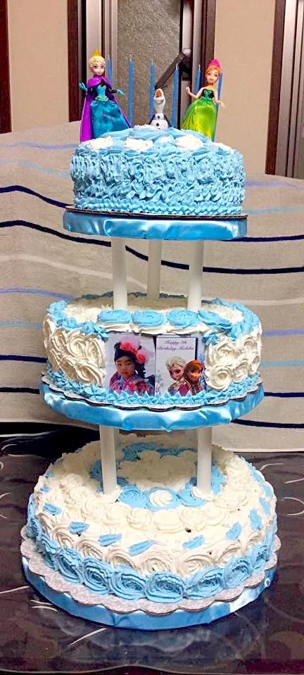 3 layers b-day cake (frozen)|Alma Kairanさん