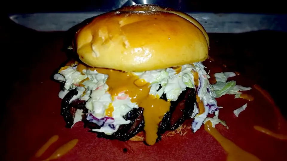 Snapdishの料理写真:The Carolina BBQ Sandwich at Sugar fire BBQ, St. Louis, MO, USA.|Jihollandさん