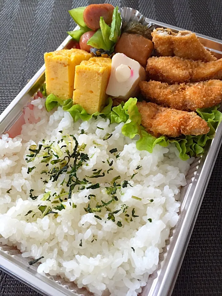 鯵フライ弁当|ミッキーさん