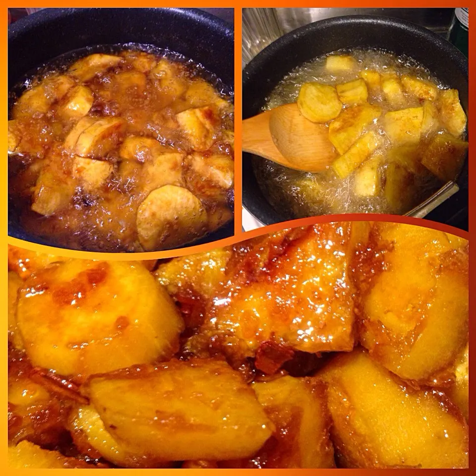 Sweet potato cooked in vegetable oil and quality brown cane sugar|Andrew Martiniさん