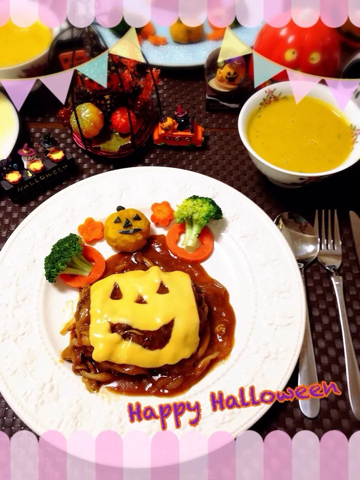 Snapdishの料理写真:ハロウィンディナー|ぷっちょさん