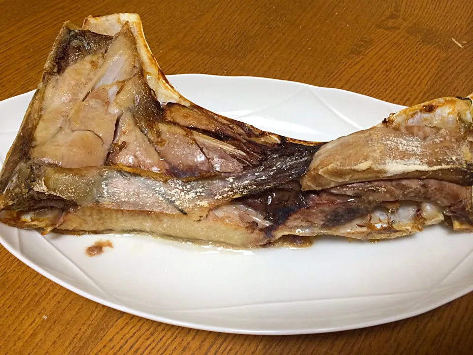 鮪のカマ 塩焼き|プラムてつ。さん
