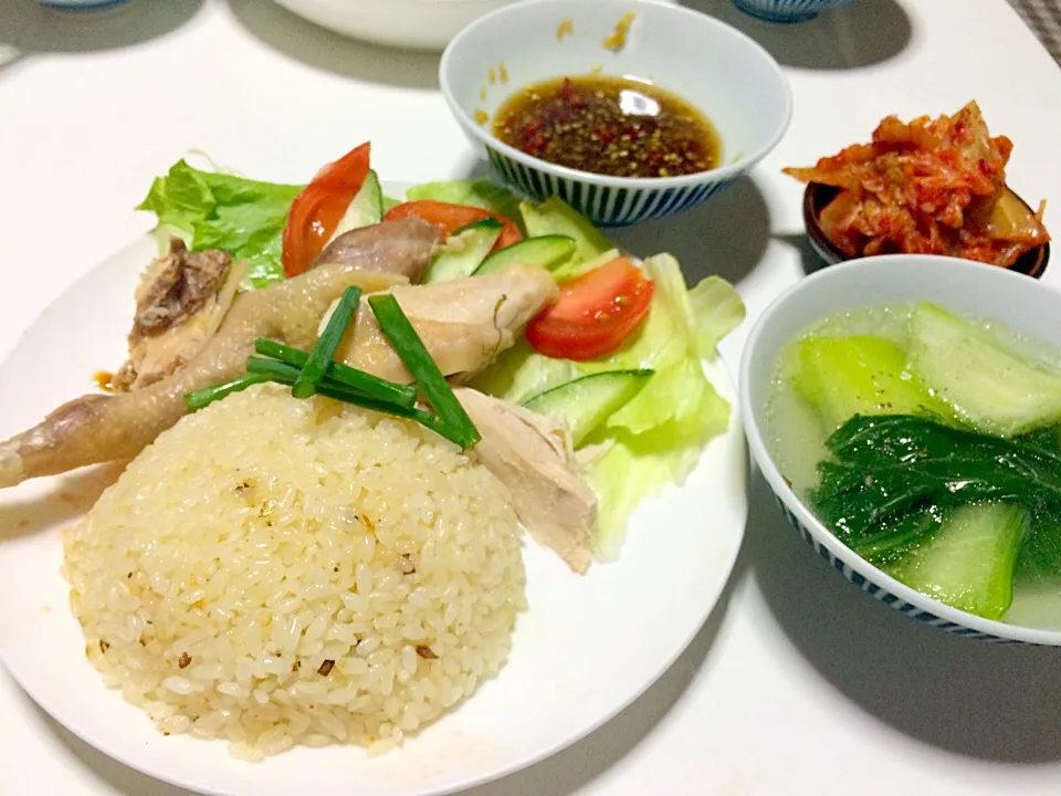 hainan chicken rice|giang jeanさん