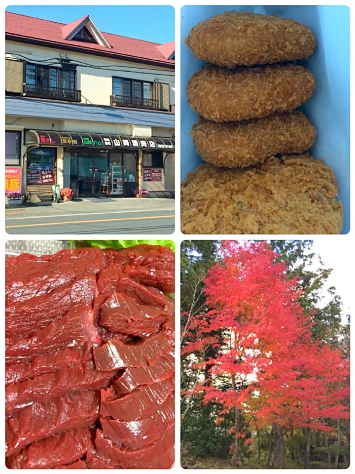 Snapdishの料理写真:馬刺しで有名な山崎精肉店へ行きました。質の良 馬刺しに芸能人多数来店の店|佐野未起さん