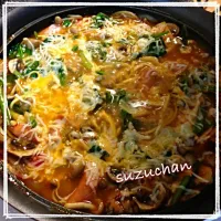 Snapdishの料理写真:パスタ鍋🍴|suzuchan🐶さん