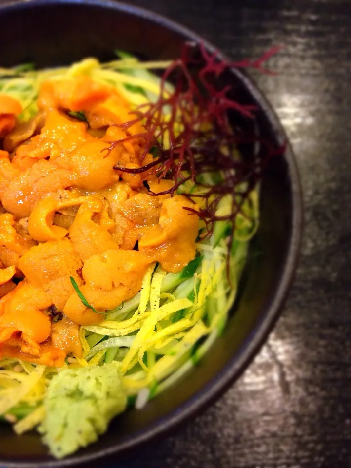 ウニ丼 Sea urchin bowl|チェリーリンさん